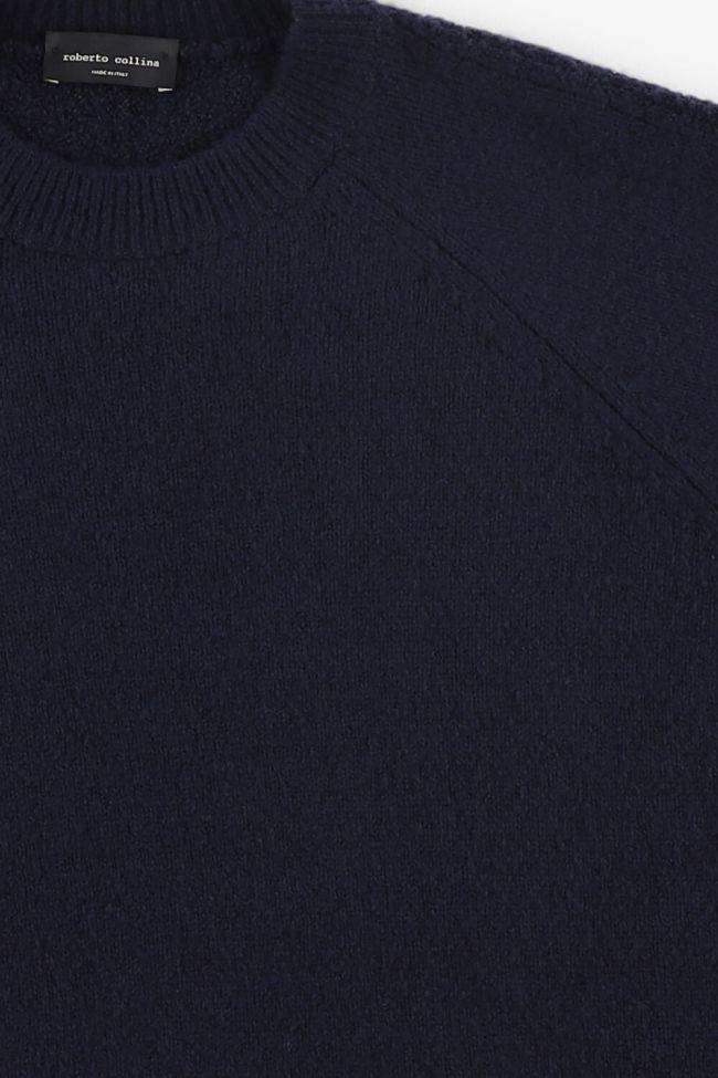 Roberto Collina Strickwaren Herren Roberto Collina Rundhalsausschnitt Regular Einfarbig 44% Wool 53% Po 3% Ea