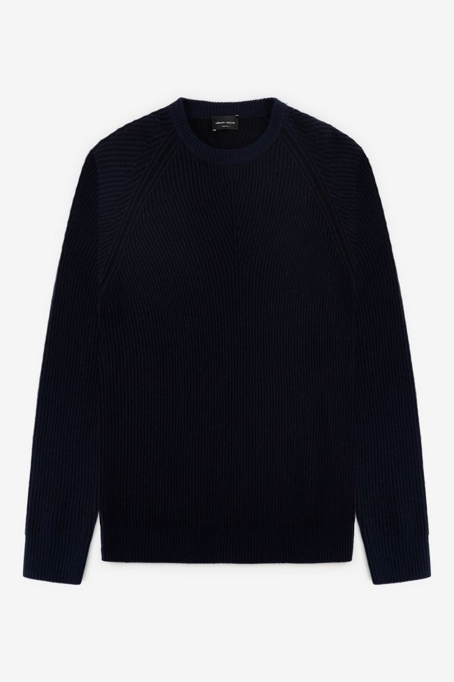 roberto collina Strickwaren Herren Roberto Collina Rundhalsausschnitt Regular Halb Unifarben 100% Merinowolle Extrafine