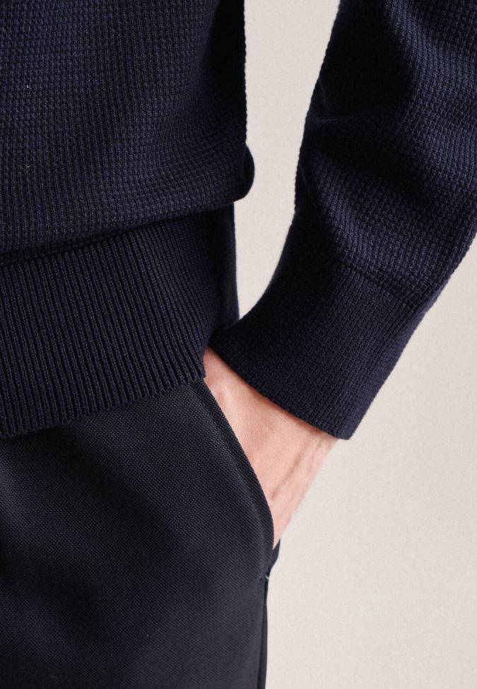 Seidensticker Strickwaren Herren Seidensticker Classic Einfarbig