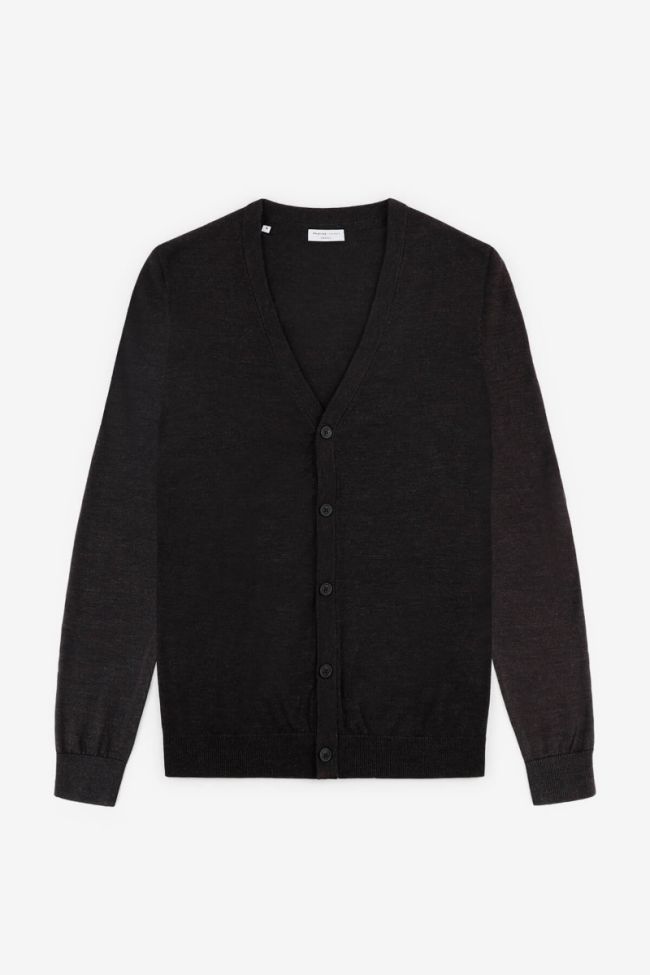 selected Strickwaren Herren Selected Cardigan Slim Einfarbig 100% Merinowolle