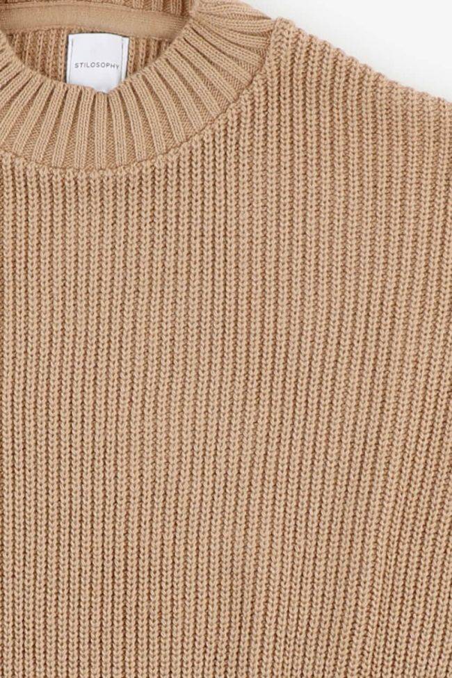 Stilosophy Strickwaren Herren Stilosophy Rundhalsausschnitt Slim Einfarbig 30% Wolle 70% Acryl