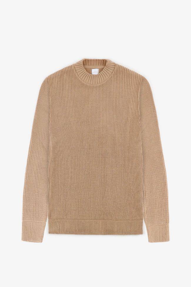 stilosophy Strickwaren Herren Stilosophy Rundhalsausschnitt Slim Einfarbig 30% Wolle 70% Acryl