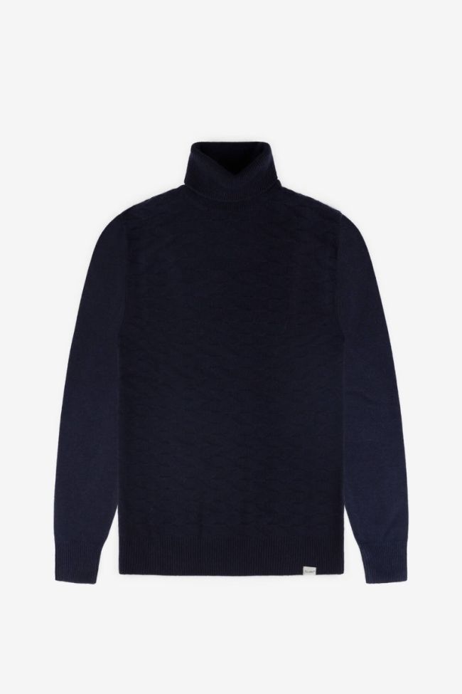 telayo Strickwaren Herren Telayo hoher Kragen Regular Muster 40% wool 25% vi 25% pa 10% cashmere