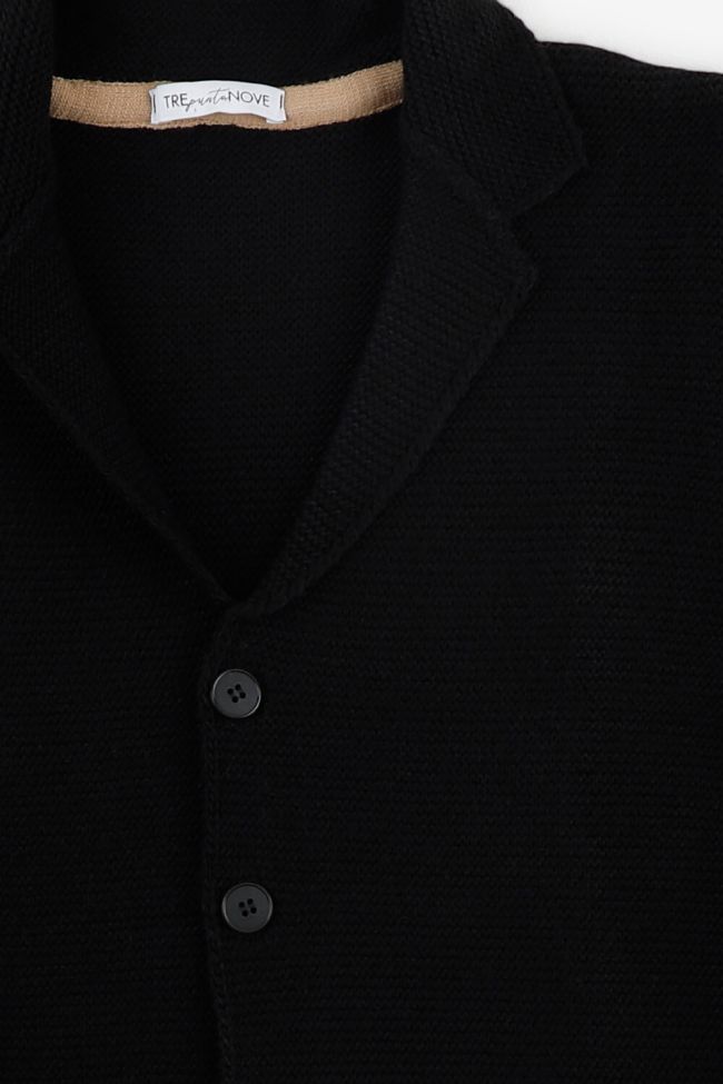 Trepuntonove Strickwaren Herren Trepuntonove Jacke Slim Einfarbig 100% Acrilico