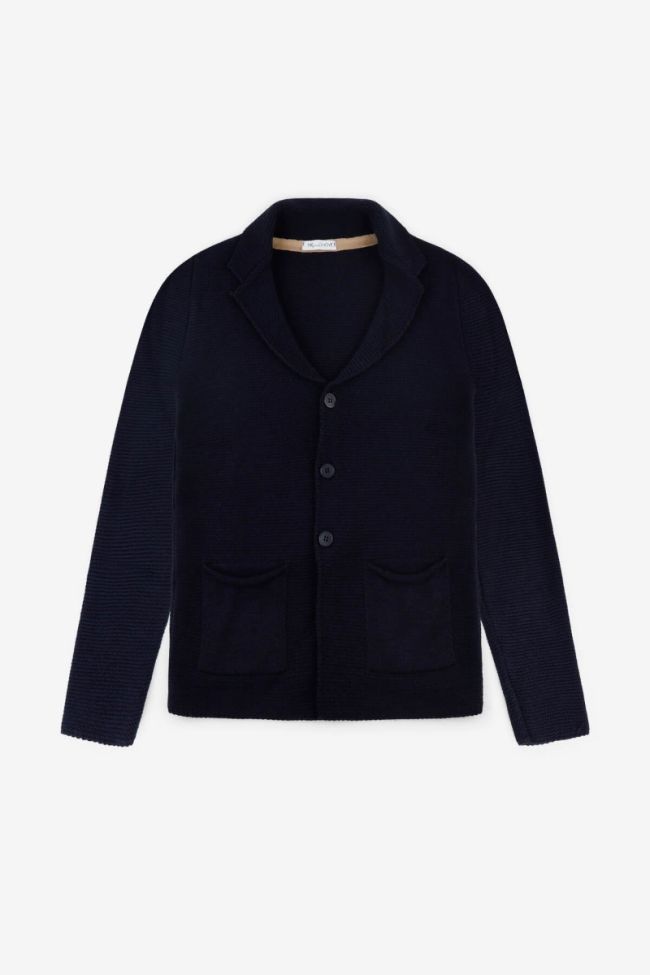 trepuntonove Strickwaren Herren Trepuntonove Jacke Slim Einfarbig 100% Acrilico