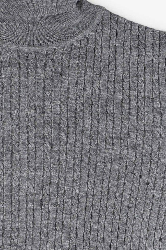 xagon Strickwaren Herren Xagon hoher Kragen Regular Halb Unifarben 50% Merinowolle 50% Nylon