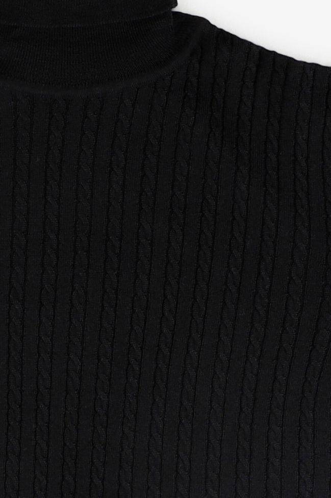 Xagon Strickwaren Herren Xagon Hoher Kragen Slim Halb Unifarben 50% Merinowolle 50% Acryl