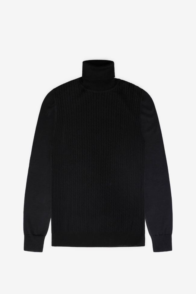 xagon Strickwaren Herren Xagon hoher Kragen Slim Halb Unifarben 50% Merinowolle 50% Acryl