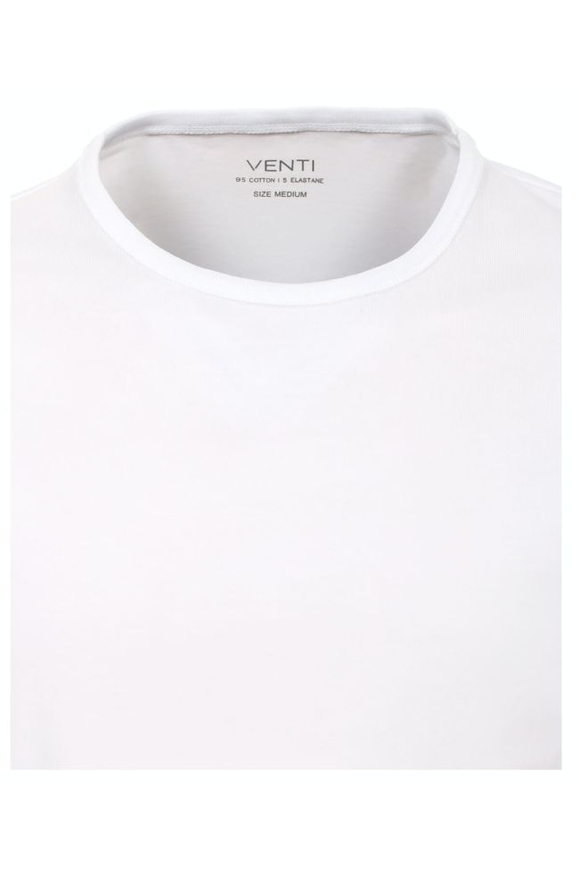 Venti T-shirt Herren Venti Regular Einfarbig Kurze Ärmel