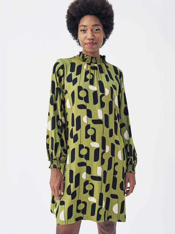 Mademoiselle YéYé A-Linien Kleid Aus Ecovero By Lenzing