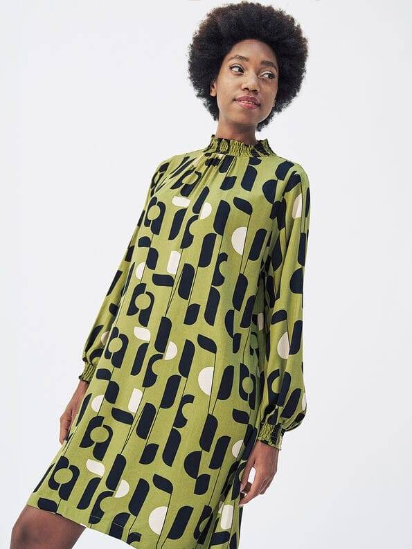 Mademoiselle YéYé A-Linien Kleid Aus Ecovero By Lenzing