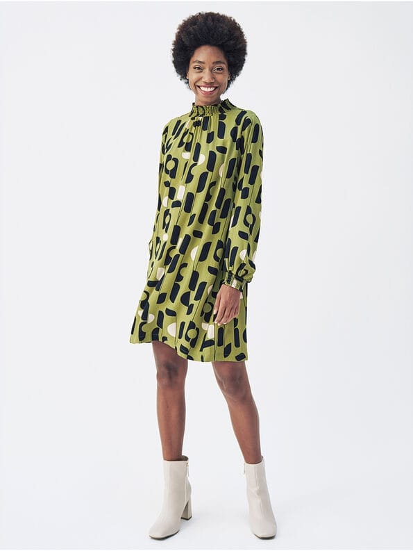 Mademoiselle YéYé A-Linien Kleid Aus Ecovero By Lenzing