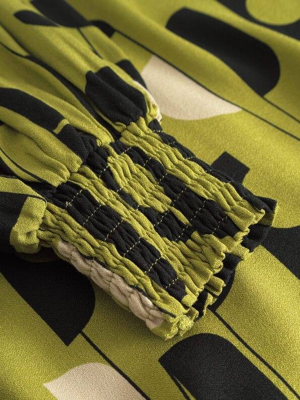 Mademoiselle YéYé Bluse Mit Ballonärmeln Aus Ecovero By Lenzing