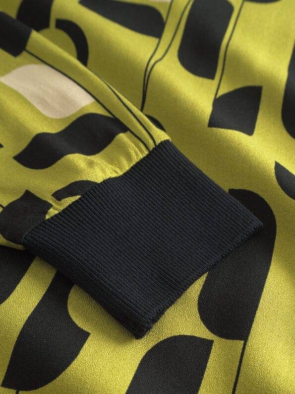 Mademoiselle YéYé Blusentop Mit Ribb Aus Ecovero By Lenzing