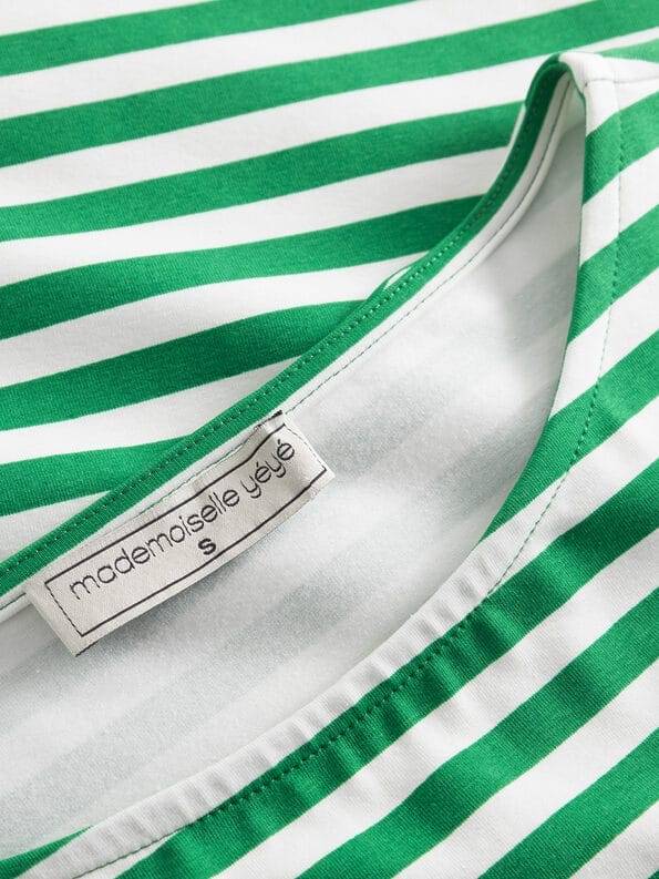 Mademoiselle YéYé Boxy Jersey Top Aus Bio-Baumwolle