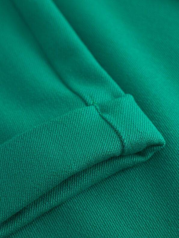 Mademoiselle YéYé Bundfaltenhose Schmal Zulaufend Aus Gabardine