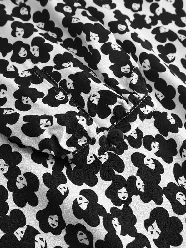 Mademoiselle YéYé Crepe Schluppenbluse Aus Ecovero By Lenzing