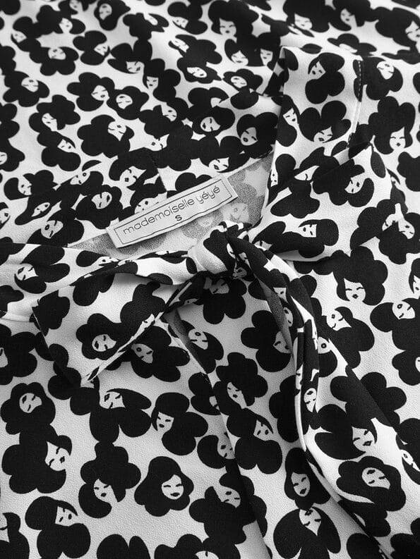 Mademoiselle YéYé Crepe Schluppenbluse Aus Ecovero By Lenzing