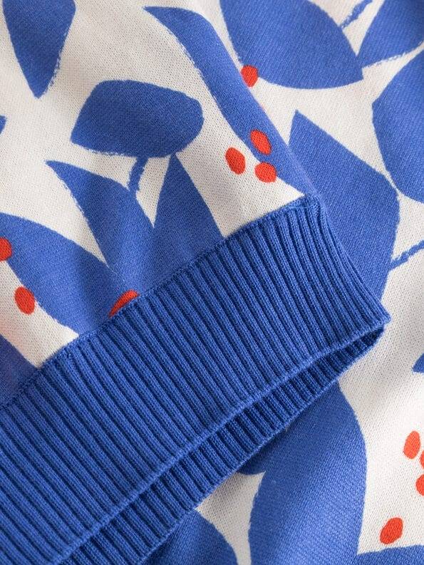 Mademoiselle YéYé Feinstrick Pullover Aus Bio-Baumwolle