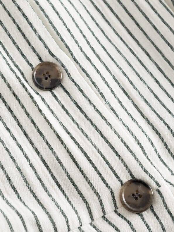 Mademoiselle YéYé Geknöpftes Kleid Aus Bio-Baumwolle