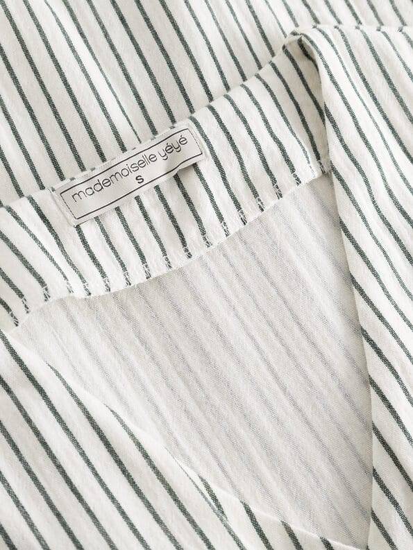 Mademoiselle YéYé Geknöpftes Kleid Aus Bio-Baumwolle