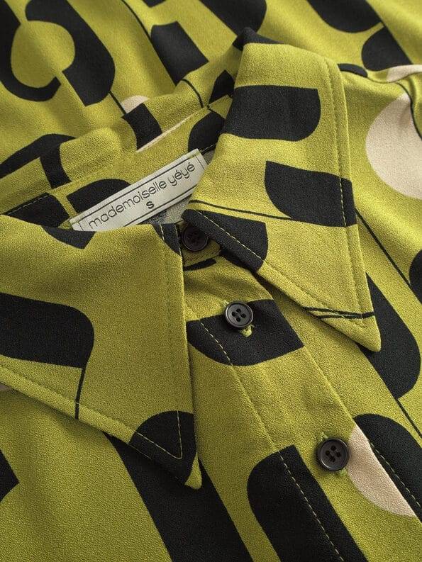 Mademoiselle YéYé Hemdbluse Mit Langem Kragen Aus Ecovero By Lenzing