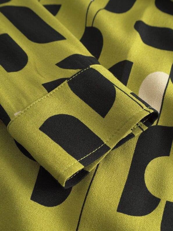 Mademoiselle YéYé Hemdbluse Mit Langem Kragen Aus Ecovero By Lenzing