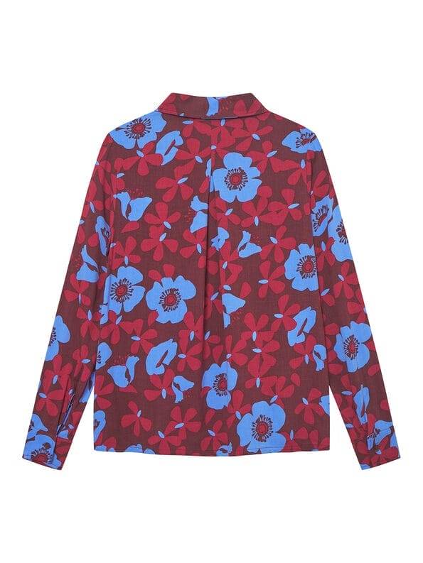 Mademoiselle YéYé Hemdbluse Mit Langem Kragen Aus Ecovero By Lenzing