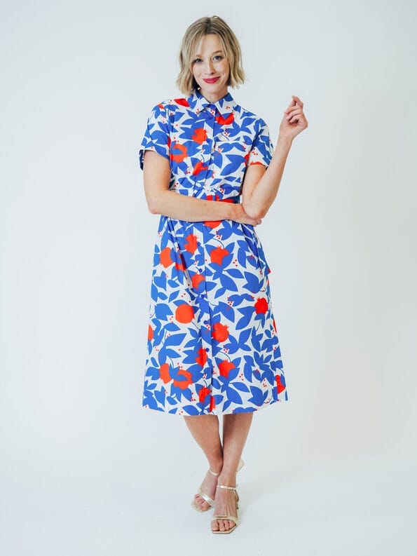 Mademoiselle YéYé Hemdblusenkleid Aus Bio-Baumwolle