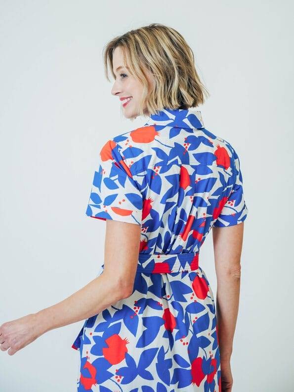 Mademoiselle YéYé Hemdblusenkleid Aus Bio-Baumwolle