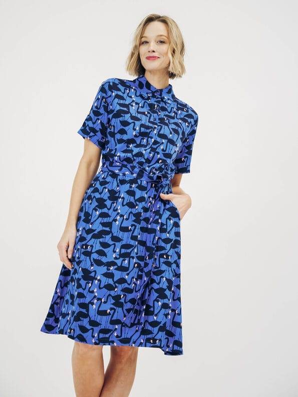 Mademoiselle YéYé Hemdblusenkleid Aus EcoVero By Lenzing