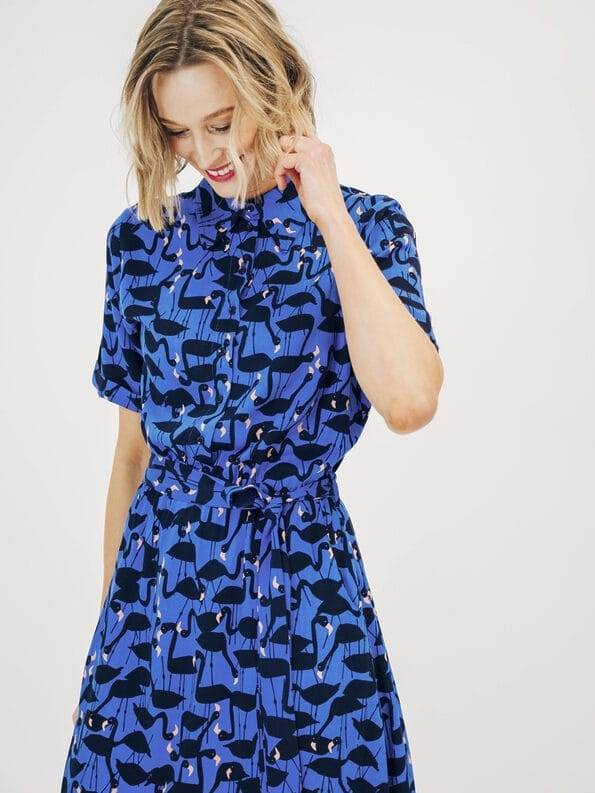 Mademoiselle YéYé Hemdblusenkleid Aus EcoVero By Lenzing