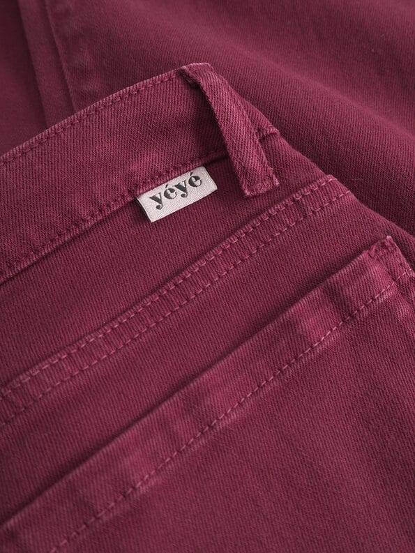 Mademoiselle YéYé Jeans Hose Mit Weitem Bein Aus Bio-Baumwolle