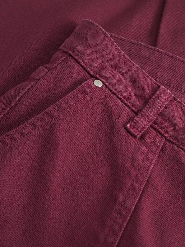 Mademoiselle YéYé Jeans Hose Mit Weitem Bein Aus Bio-Baumwolle