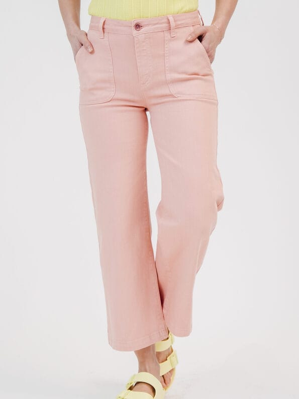 Mademoiselle YéYé Jeanshose Mit Verkürztem Bein Aus Bio-Baumwolle