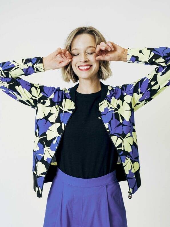 Mademoiselle YéYé Jersey Collegejacke Aus EcoVero By Lenzing