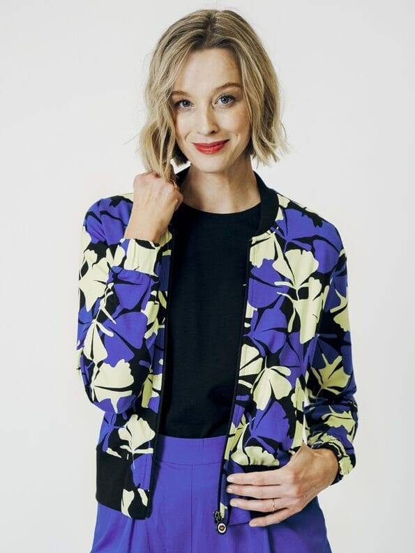 Mademoiselle YéYé Jersey Collegejacke Aus EcoVero By Lenzing