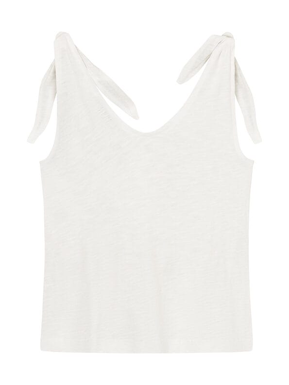 Mademoiselle YéYé Jersey Trägertop Zum Knoten Aus Bio-Baumwolle