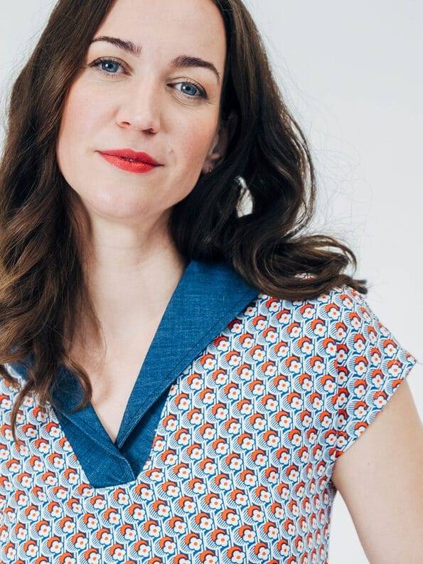 Mademoiselle YéYé Jerseytop Mit Matrosenkragen Aus EcoVero By Lenzing