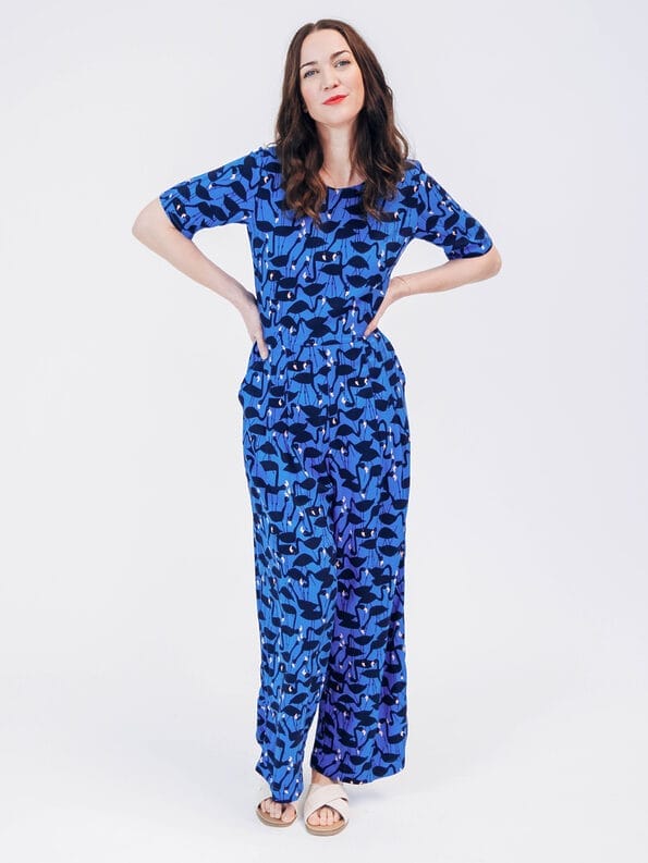 Mademoiselle YéYé Jumpsuit Mit Verkürztem Bein Aus EcoVero By Lenzing