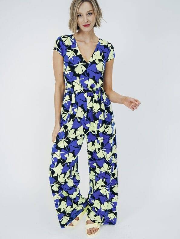 Mademoiselle YéYé Jumpsuit Mit Weitem Bein Aus EcoVero By Lenzing