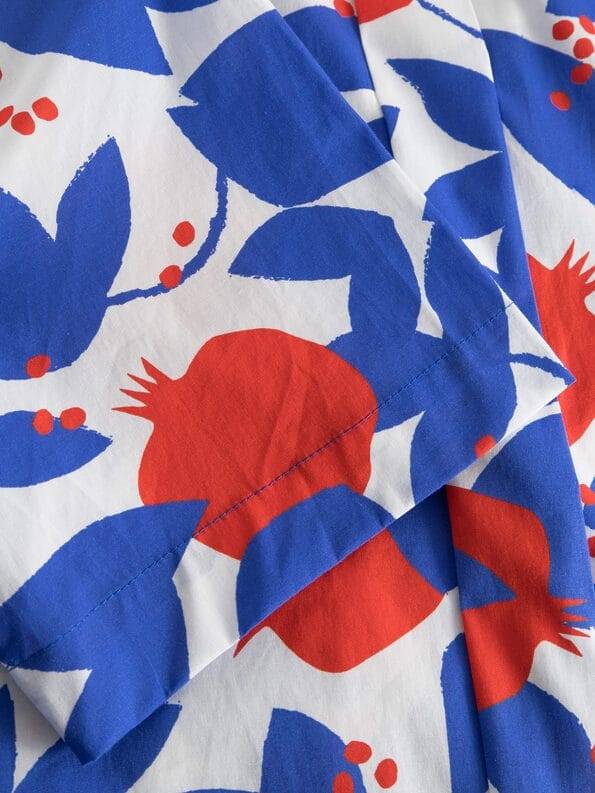 Mademoiselle YéYé Kurzarm Hemdbluse Mit Reverskragen Aus Bio-Baumwolle