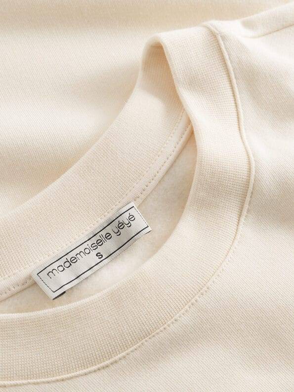 Mademoiselle YéYé Kurzarm Sweater Aus Bio-Baumwolle