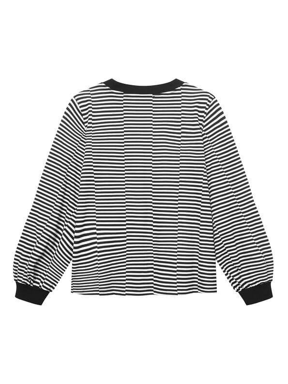 Mademoiselle YéYé Leichter Sweater Mit Stickerei Aus Bio-Baumwolle