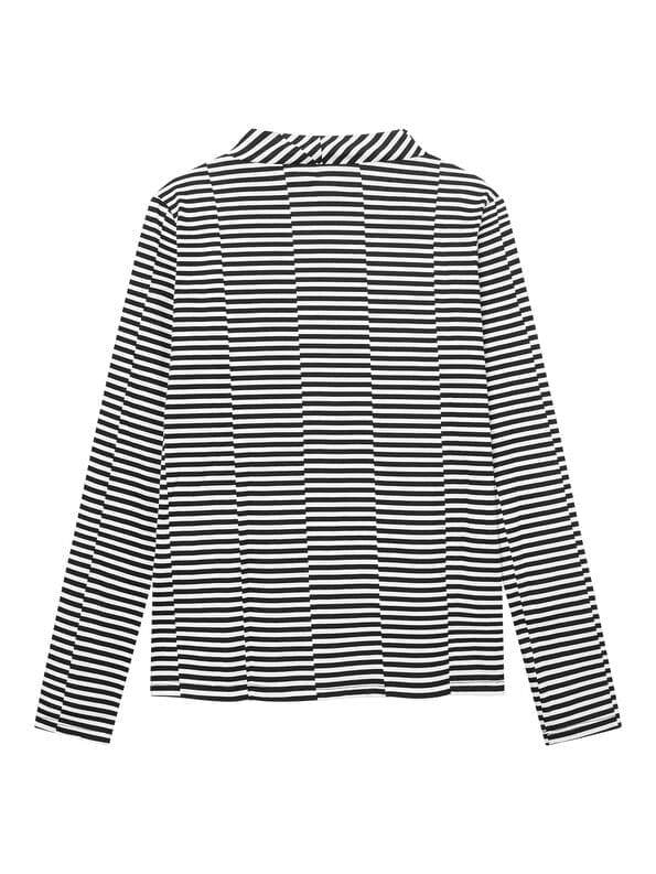 Mademoiselle YéYé Longsleeve Mit Stehkragen Aus Bio-Baumwolle