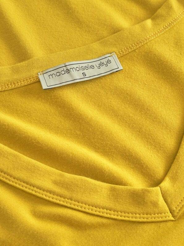 Mademoiselle YéYé Longsleeve Mit V-Ausschnitt Aus Ecovero By Lenzing