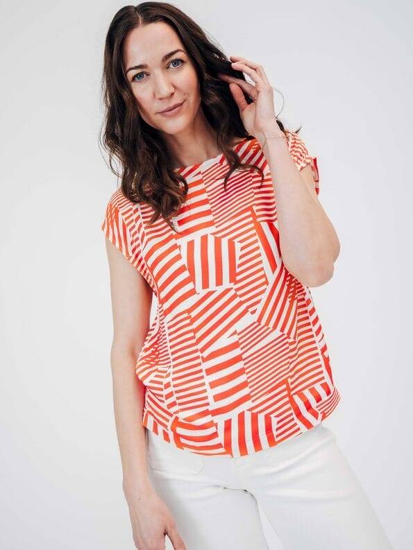 Mademoiselle YéYé Boxy Top Aus EcoVero By Lenzing