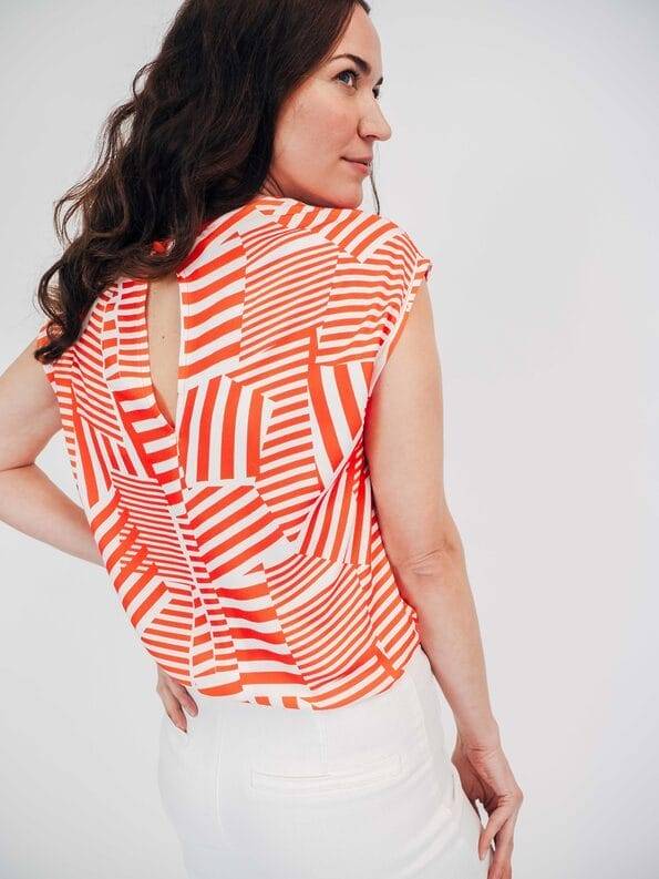 Mademoiselle YéYé Boxy Top Aus EcoVero By Lenzing