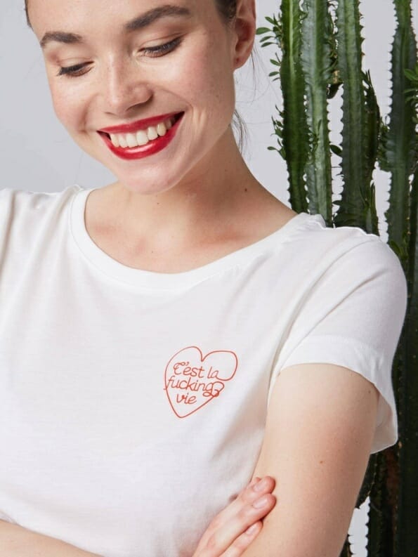 Mademoiselle YéYé C’est La F**king Vie T-Shirt