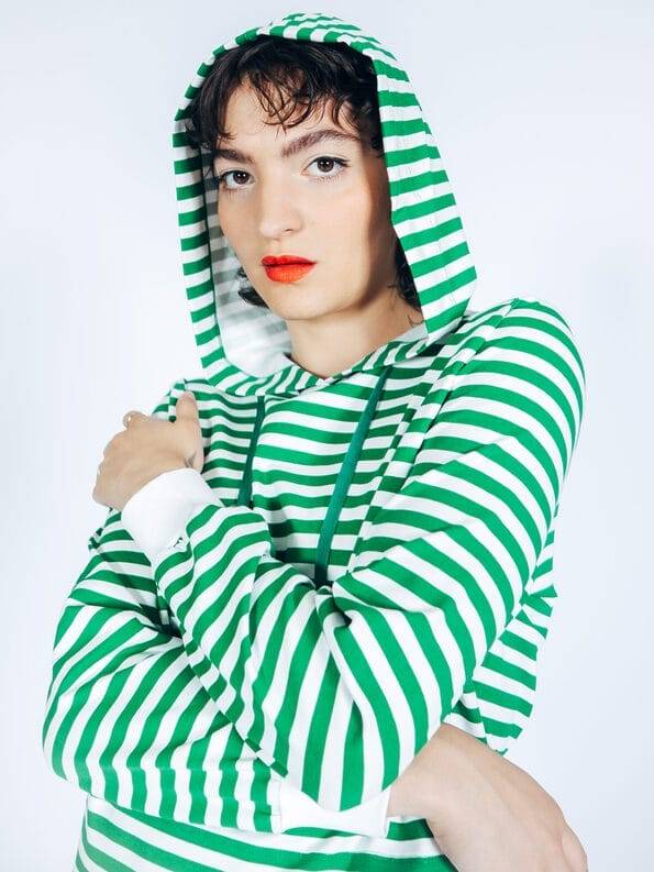 Mademoiselle YéYé Hoodysweater aus Bio-Baumwolle